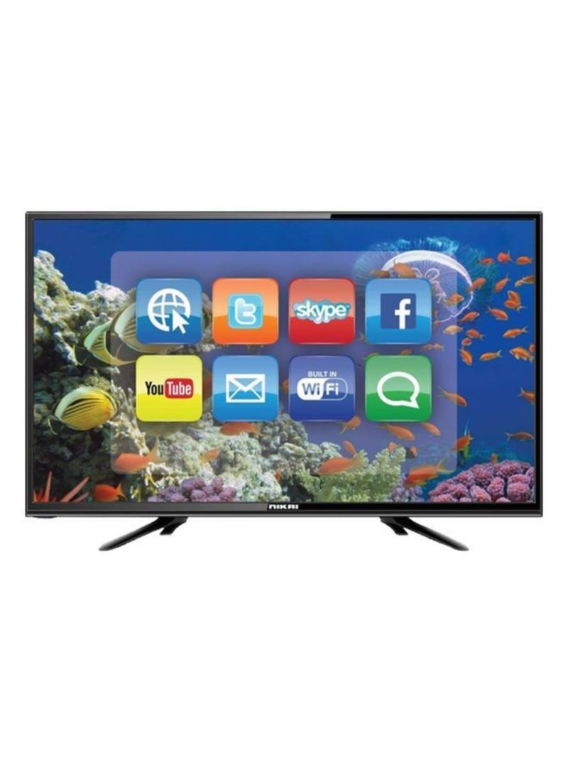 65-Inch Ultra HD Smart LED TV UHD65SLED Black